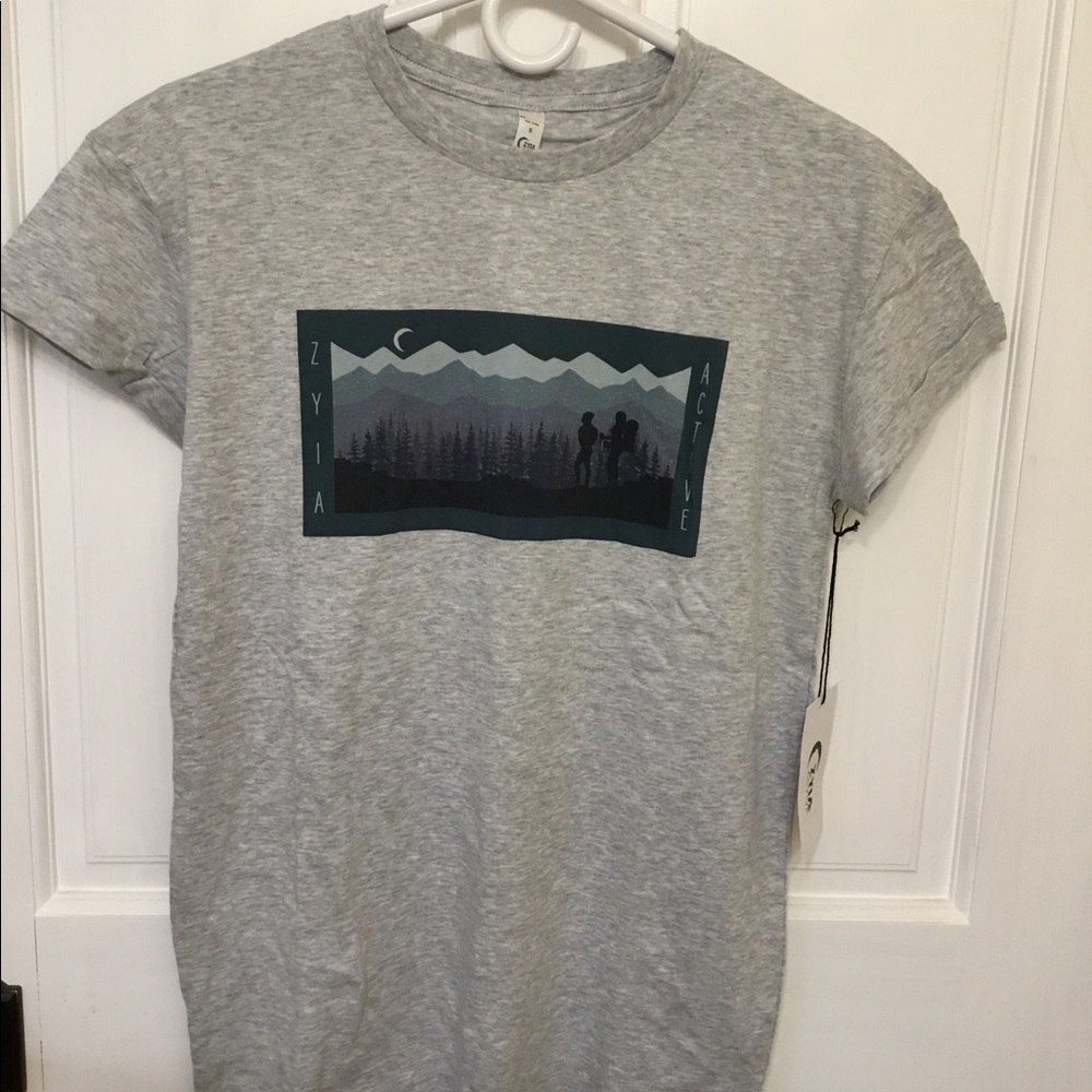 Zyia ash hiking split T SZ SMALL